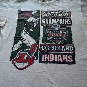 Cleveland Indians 1996 Division Champions Shirt